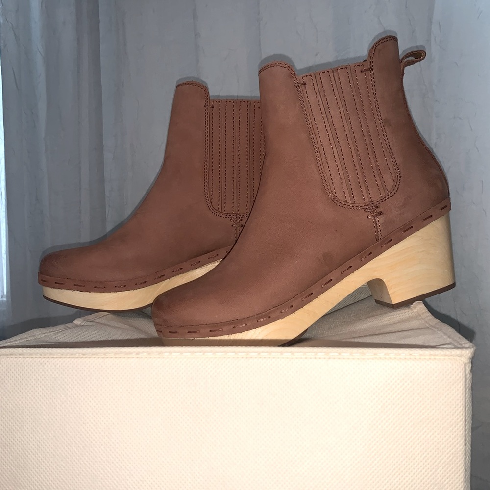 Frye boho platform boots
